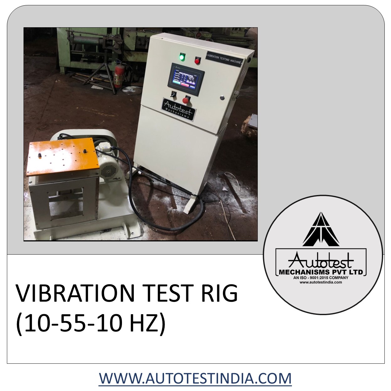 VIBRATION TEST RIG (10-55-10 HZ)