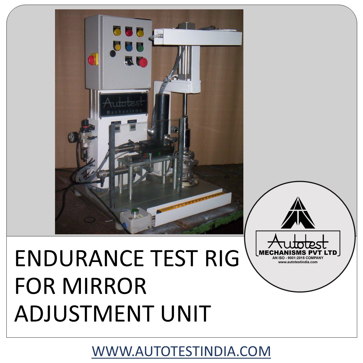 ENDURANCE TEST RIG FOR MIRROR ADJUSTMENT