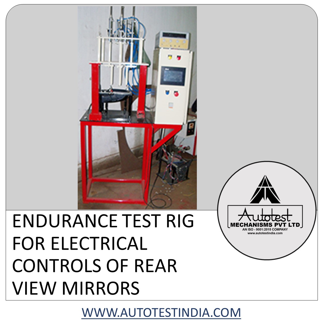 ENDURANCE TEST RIG FOR ELECTRICAL CONTRO