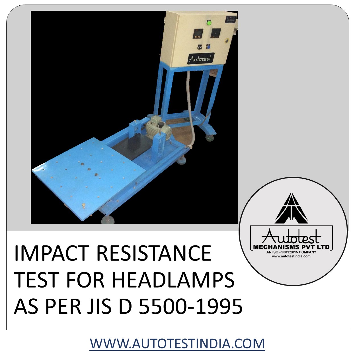 IMPACT RESISTANCE TEST FOR HEADLAMPS AS 