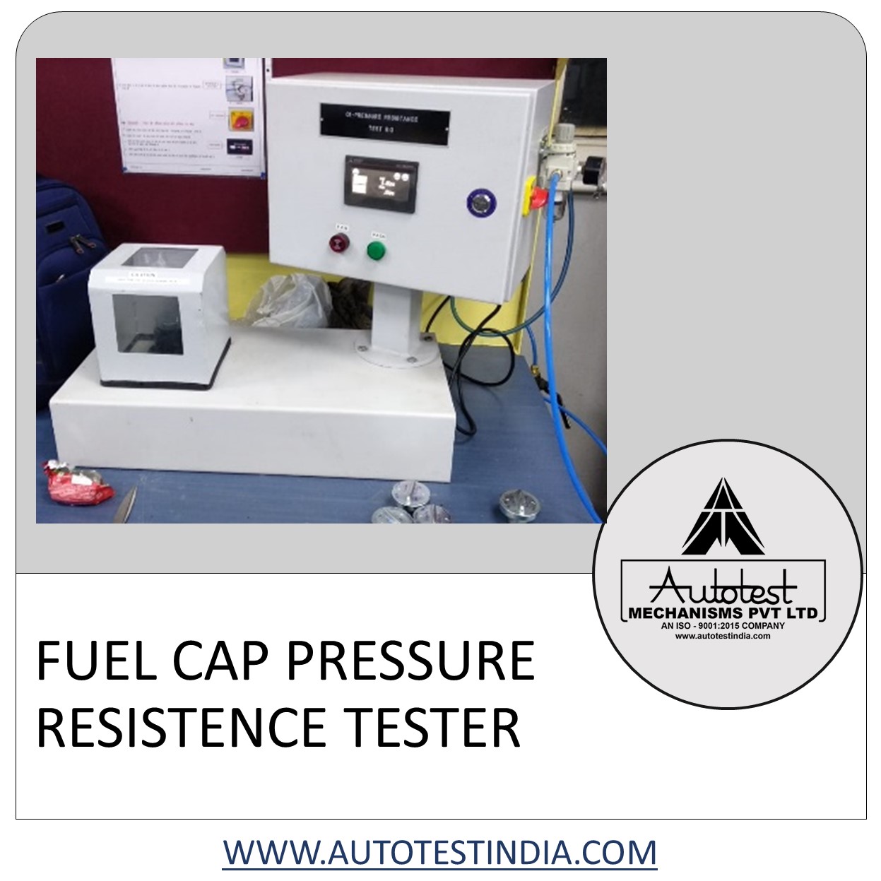 FUEL CAP PRESSURE RESISTENCE TESTER